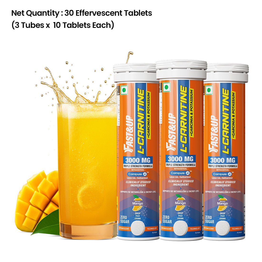 3000mg L-Carnitine for Weight Loss – Mango